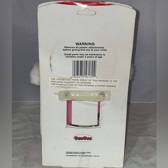 DanDee Vintage Soft Expressions genuine trinket tin and plush set bear - Picture 4 of 4